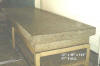 Granite Surface Plate, 12 x 48 x 144 / 37 tall